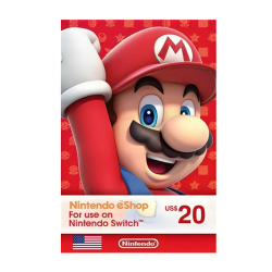 Nintendo eShop Gift Card USA Store USD 20 Nintendo eShop Gift Card USA Store USD 20